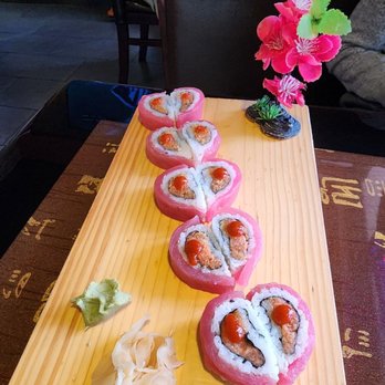 Shogun Japanese Restaurant - sushi rolls on a cutting board - Japanese Near Me - Palm Harbor, Florida Shogun Japanese Restaurant - sushi rolls on a cutting board - Japanese Near Me - Palm Harbor, Florida