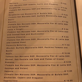 Da Nasone - Menu - Pizza Near Me - Florence, FI