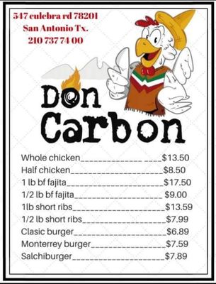 Menu photo 8 Al Carbon Culebra San Antonio, TX Menu photo 8 Al Carbon Culebra San Antonio, TX