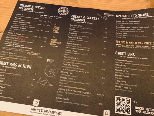 Menu photo 2 Mr Spaghetti Aalst, VOV