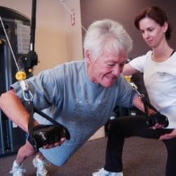 ProActive Personal Training & Fitness - Suzanne training Pan Nelson, client for 8 years