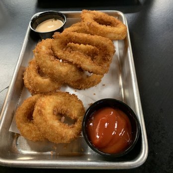 Swagyu Burger - Poway - Bow chica wow wow crispy onion rings! - Burgers Near Me - Poway, California