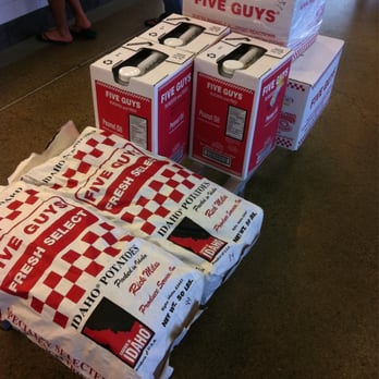 Five Guys - peanuts! - Burgers Near Me - Westlake, Ohio