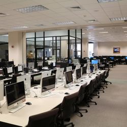 Student Computing Center - Inside the SCC Lab. New equipment is being added.
