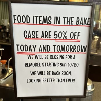 Starbucks - Yes, every baked good was 50 percent off. Don't bother, they were all stale. - Coffee & Tea Near Me - Gaithersburg, Maryland Starbucks - Yes, every baked good was 50 percent off. Don't bother, they were all stale. - Coffee & Tea Near Me - Gaithersburg, Maryland