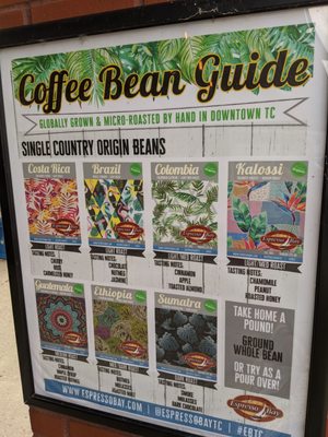 Menu photo 7 Espresso Bay Traverse City, MI