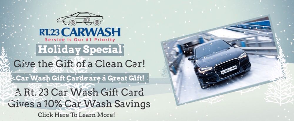 Rt 23 Car Wash & Detail Center Logo