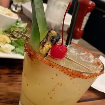 Anaya's Seafood Scratch Kitchen - Spicy pineapple mezcal margarita - Seafood Near Me - Richardson, Texas