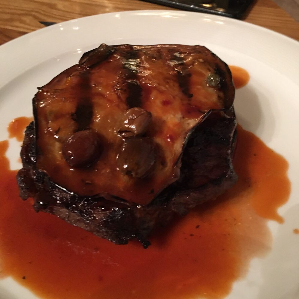 Al Duca - Beef steak with aubergine - Italian Near Me - London, XGL Al Duca - Beef steak with aubergine - Italian Near Me - London, XGL