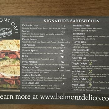 Belmont deli - Sandwiches Near Me - Belmont, California