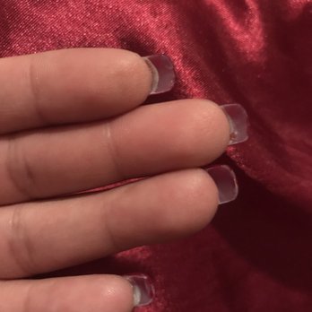 Lovely Nails - Underneath nails. Very unprofessional work - Nail Salons Near Me - Santa Ana, California Lovely Nails - Underneath nails. Very unprofessional work - Nail Salons Near Me - Santa Ana, California
