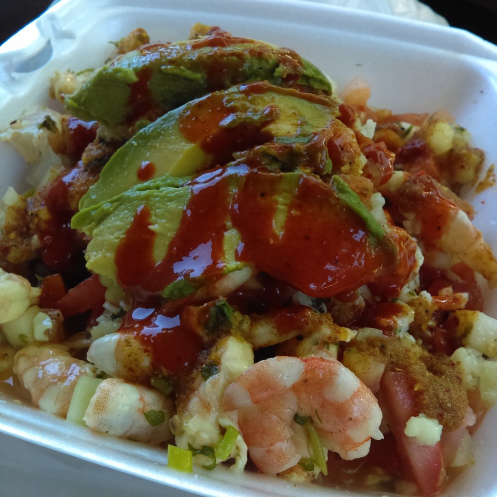 Amazing tostada mixta