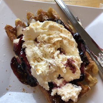The Waffle Window - Blueberry cheesecake - Breakfast & Brunch Near Me - Portland, Oregon The Waffle Window - Blueberry cheesecake - Breakfast & Brunch Near Me - Portland, Oregon