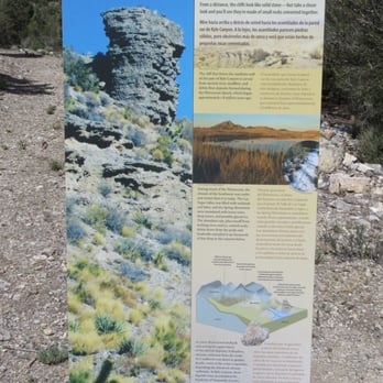 Acastus Trail - Interpretive marker. - Hiking Near Me - Mount Charleston, Nevada