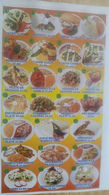 Menu photo 4 El Caporal Taqueria Silverton, OR