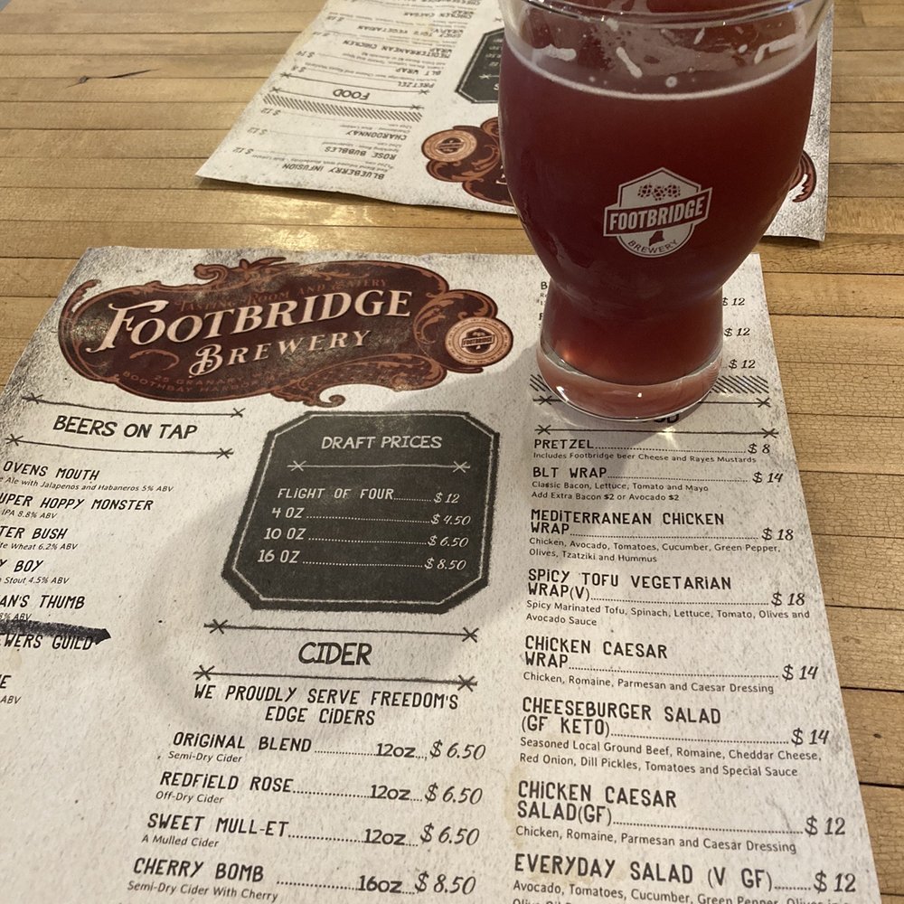 Footbridge Brewery - Breweries Near Me - Boothbay Harbor, Maine Footbridge Brewery - Breweries Near Me - Boothbay Harbor, Maine