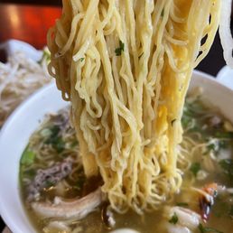 Garlic Shrimp Egg Noodles