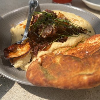 Aba - Crispy Short Rib Hummus - Mediterranean Near Me - Chicago, Illinois Aba - Crispy Short Rib Hummus - Mediterranean Near Me - Chicago, Illinois