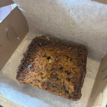 Verzenay - Dairy Free Cake Slice - Carrot cake Chocolate Hazelnut frosting - Desserts Near Me - Chicago, Illinois