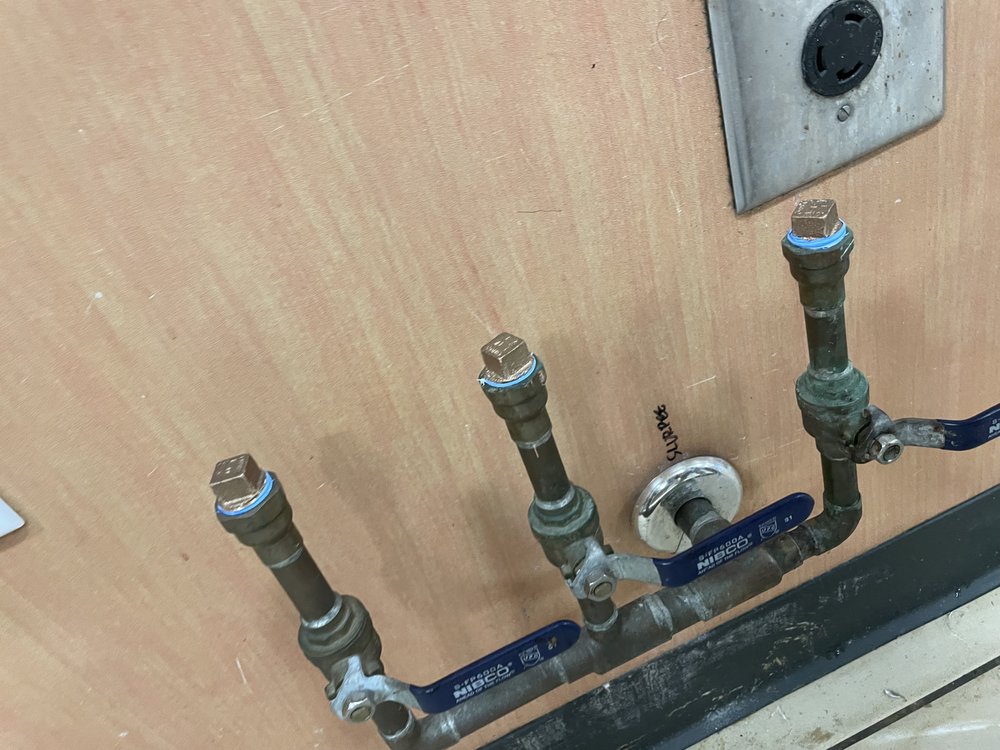 Slide of Down the Line Sewer Drains and Piping