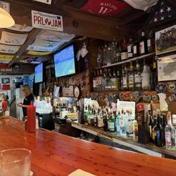 The view from the bar.