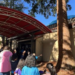 Fujitsu Planetarium - Walking up to De Anza's planetarium hee