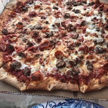 Pino's Pizza - Pepperoni and ground beef pizza - Pizza Near Me - Ocean City, Maryland Pino's Pizza - Pepperoni and ground beef pizza - Pizza Near Me - Ocean City, Maryland