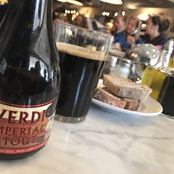 Il Ritrovo - Italian craft beer adds to the ambiance. - Pizza Near Me - Sheboygan, Wisconsin
