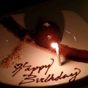 Canoe - Birthday dessert - New American Near Me - Atlanta, Georgia Canoe - Birthday dessert - New American Near Me - Atlanta, Georgia