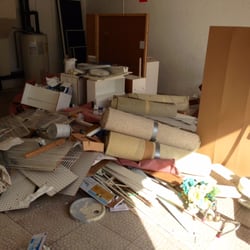 Going Going Gone Removals - Construction Debris -- Before