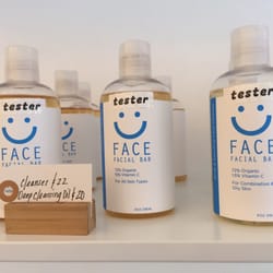 Face Facial Bar and Yellow Bikini Waxing Studio - Read the labels!