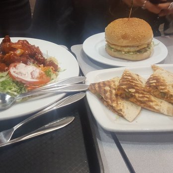 Mushkaki's - Mushkaki burger, spicy chicken and chicken quesadilla - African Near Me - Toronto, Ontario