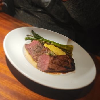 Seasons 52 - Steak with Asparagus - New American Near Me - Coral Gables, Florida Seasons 52 - Steak with Asparagus - New American Near Me - Coral Gables, Florida