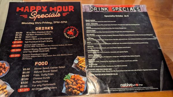 Menu photo 3 Native Grill & Wings Tucson, AZ