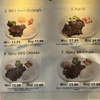 Tasty Korean BBQ - Menu - BBQ - Barbeque Near Me - Virginia Beach, Virginia