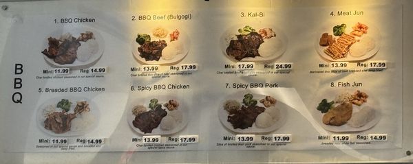 Menu photo 2 Tasty Korean BBQ Virginia Beach, VA
