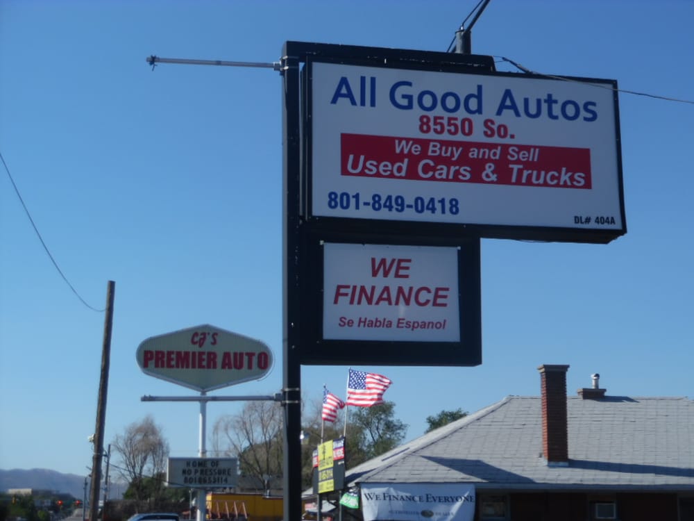 ALL GOOD AUTOS Updated September 2024 8550 S State St, Midvale