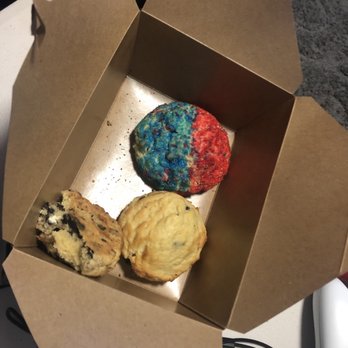 Chip City - Super Bowl funfetti! Part of a cookies and cream  and blueberry cheesecake - Bakeries Near Me - Astoria, New York