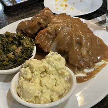 Kelsey's - Smothered Turkey, collard greens, potato salad - Soul Food Near Me - Atlantic City, New Jersey
