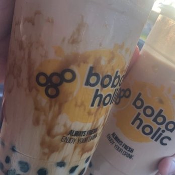 BobaHolic - Brown Sugar Milk Tea - Bubble Tea Near Me - Buena Park, California
