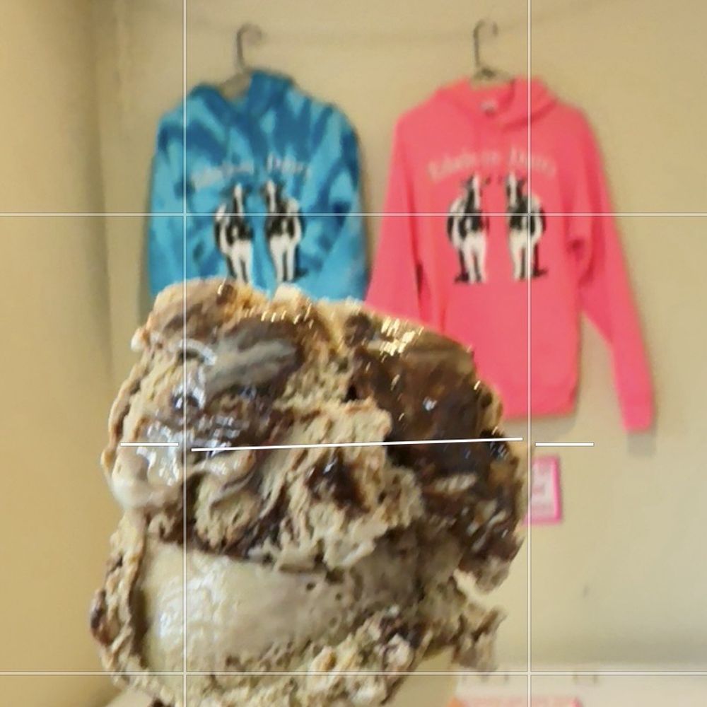 Coffee almond fudge ice cream in mini suze Coffee almond fudge ice cream in mini suze