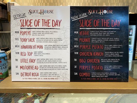 Menu photo 1 Slice House by Tony Gemignani Mountain View, CA Menu photo 1 Slice House by Tony Gemignani Mountain View, CA