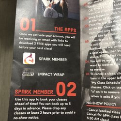 Sweet Fitness Kickboxing - Welcome brochure