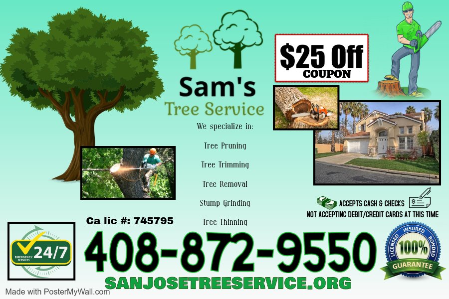 Sam's Tree Service - tree service in San Jose, CA