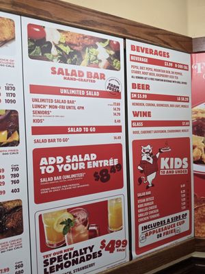 Menu photo 1 Sizzler Los Angeles, CA