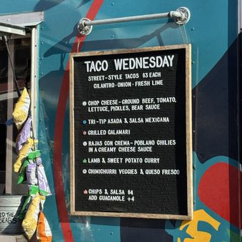 Bear City Social - Menu for Taco Wednesday - Food Trucks Near Me Bear City Social - Menu for Taco Wednesday - Food Trucks Near Me