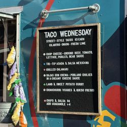 Bear City Social - Menu for Taco Wednesday