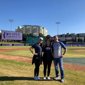 Prosper Chiropractic & Wellness Center - Prosper Chiropractic day at the RoughRiders Stadium - Chiropractors Near Me - Prosper, Texas