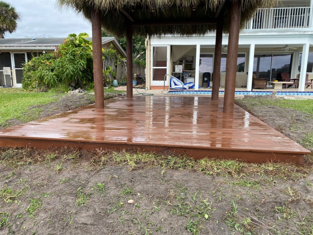 Slide of Luau Chikee Hut
