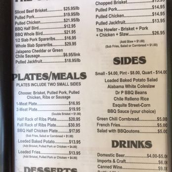 Cryin' Coyote Barbecue - Menu - Barbeque Near Me - Cave Creek, Arizona Cryin' Coyote Barbecue - Menu - Barbeque Near Me - Cave Creek, Arizona